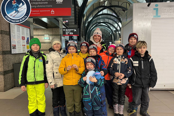 Юные спортсмены на старте больших соревнований!