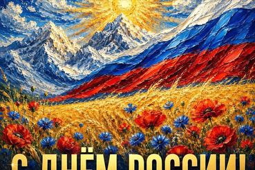 Сегодня наша страна отмечает один из главных государственных праздников — День России!