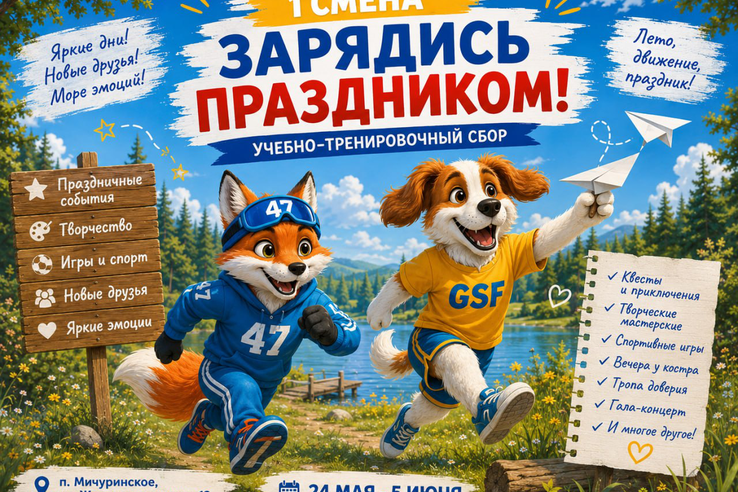 1 смена — «Зарядись ПРАЗДНИКОМ»