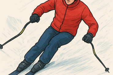 Замечали ли вы, что у некоторых горнолыжников палки имеют необычный изгиб? Это не случайность, а результат точных инженерных расчетов!