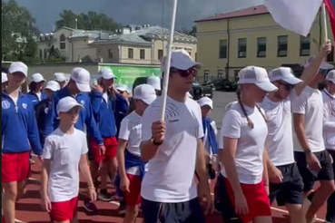 #прямосейчас делегация ГАУ ДО ЛО «СШ» на Дне физкультурника!