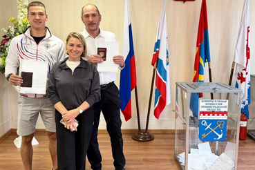 Семья Рубцовых: на склонах и на выборах- всегда первые!