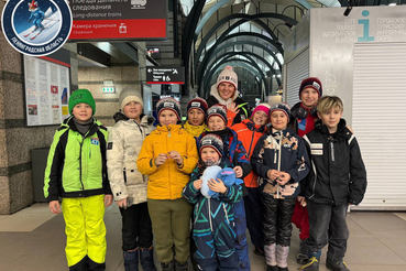 Юные спортсмены на старте больших соревнований!