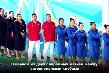 Очередной этап чемпионата России по водному поло среди женских команд состоялся в Киришах.
