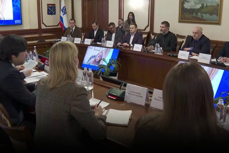 В Доме правительства Ленинградской области состоялось заседание оргкомитета первых Международных зимних игр имени Александра Невского.