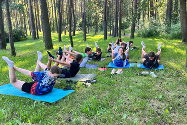 Наши юные спортсмены ГАУ ДО ЛО «СШ ГСФ» усердно готовятся к будущим спускам! В парке «Сосновка» кипит работа под руководством тренеров Буренок А.А. и Керимовой А.Э.